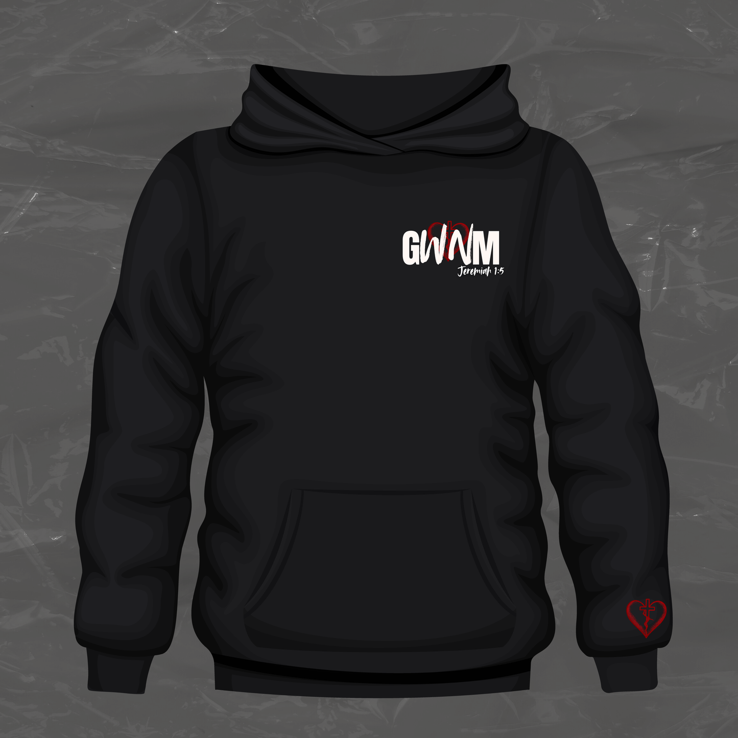 GWNM: "Purpose Over Pain Hoodie"