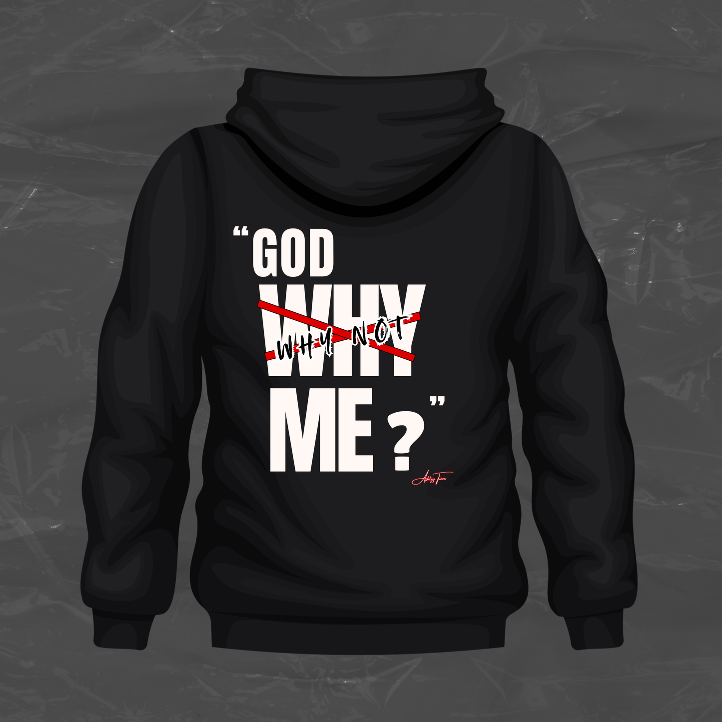 GWNM: "Purpose Over Pain Hoodie"